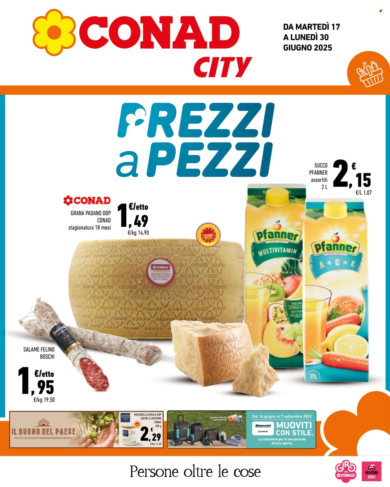 Volantino Conad - 17/6/2025 - 30/6/2025. Pagina 1
