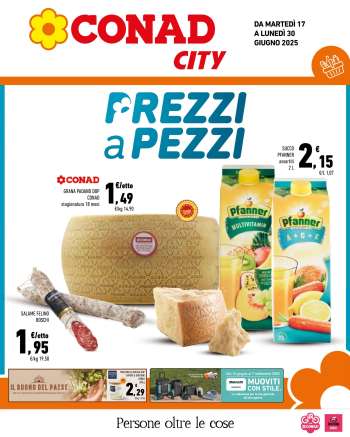 Volantino Conad - 17/6/2025 - 30/6/2025.