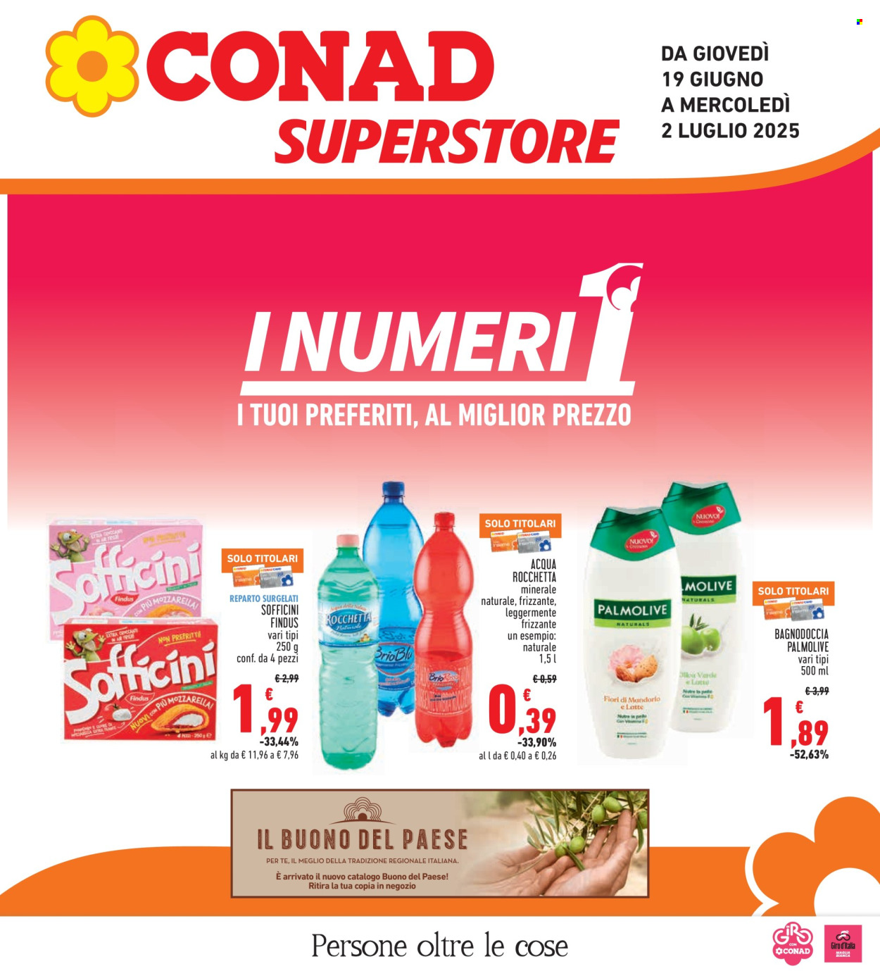 Volantino Conad - 19/6/2025 - 2/7/2025. Pagina 1