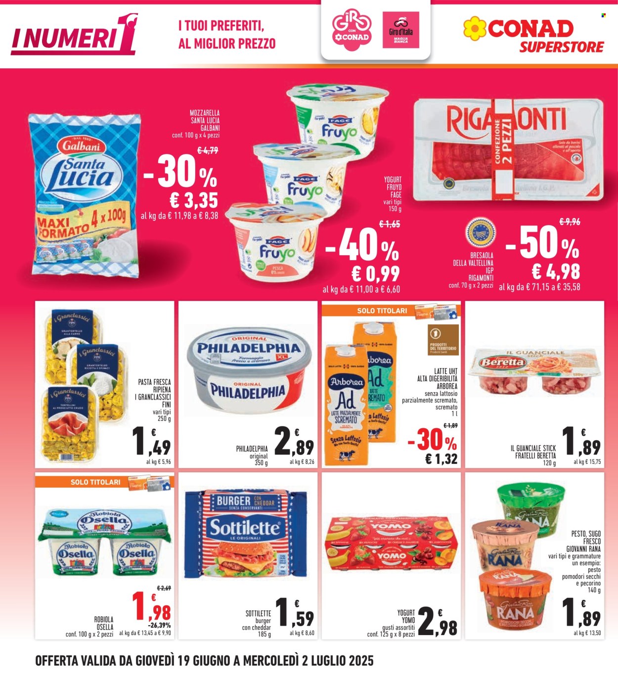 Volantino Conad - 19/6/2025 - 2/7/2025. Pagina 2