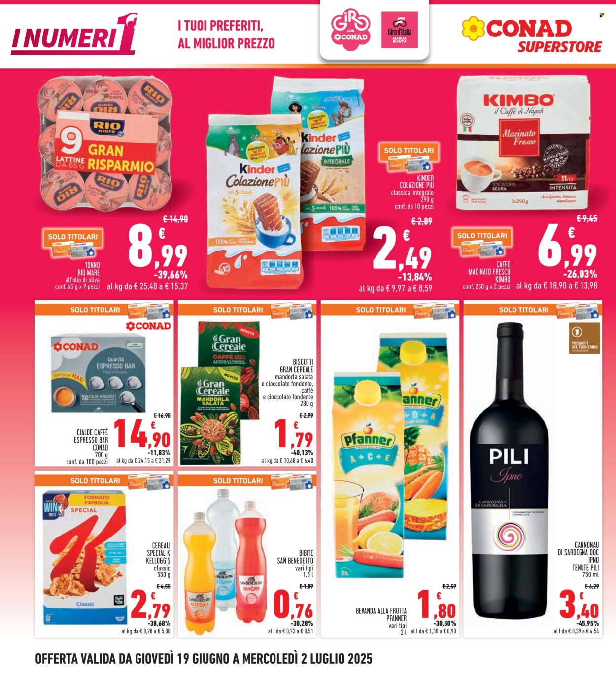 Volantino Conad - 19/6/2025 - 2/7/2025. Pagina 4