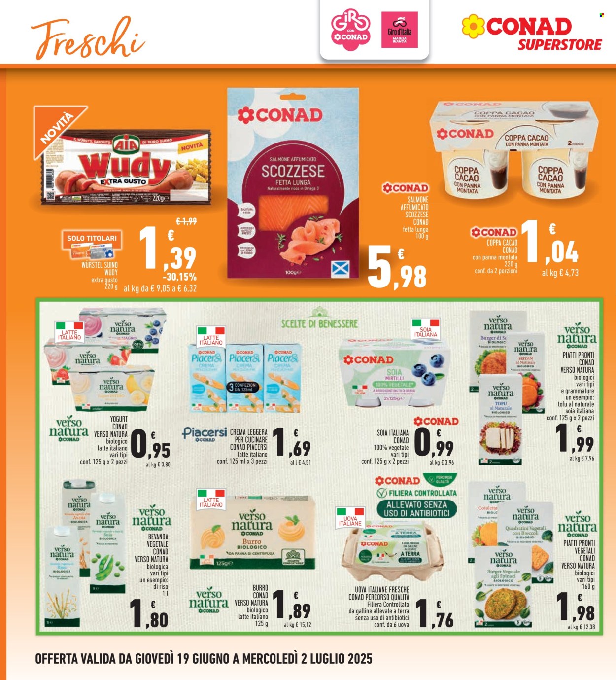 Volantino Conad - 19/6/2025 - 2/7/2025. Pagina 12