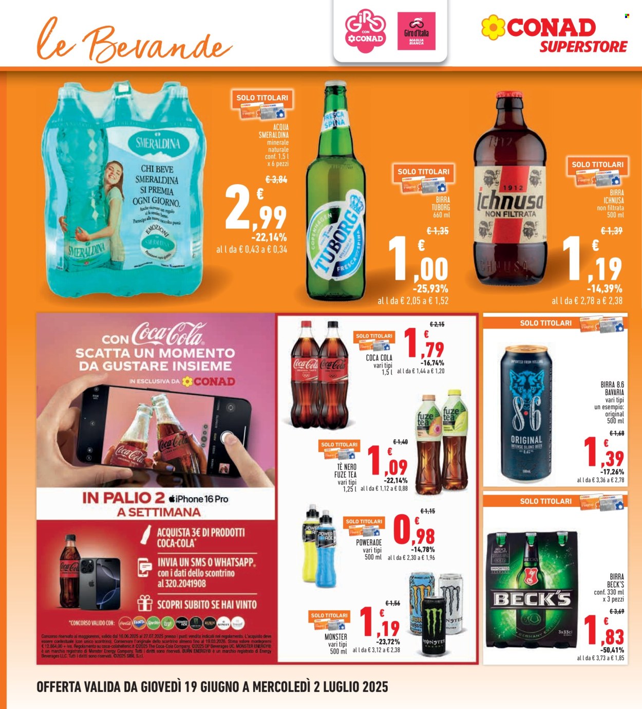 Volantino Conad - 19/6/2025 - 2/7/2025. Pagina 18