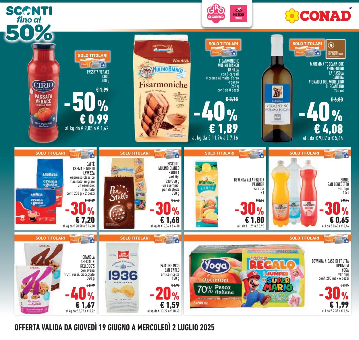 Volantino Conad - 19/6/2025 - 2/7/2025. Pagina 4