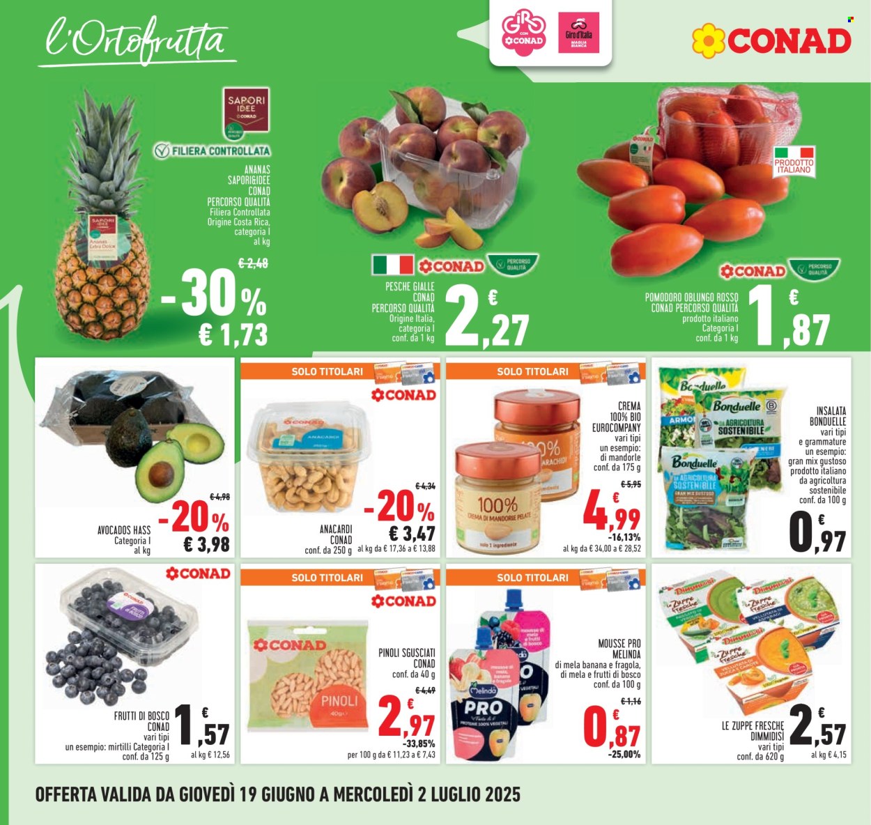 Volantino Conad - 19/6/2025 - 2/7/2025. Pagina 6