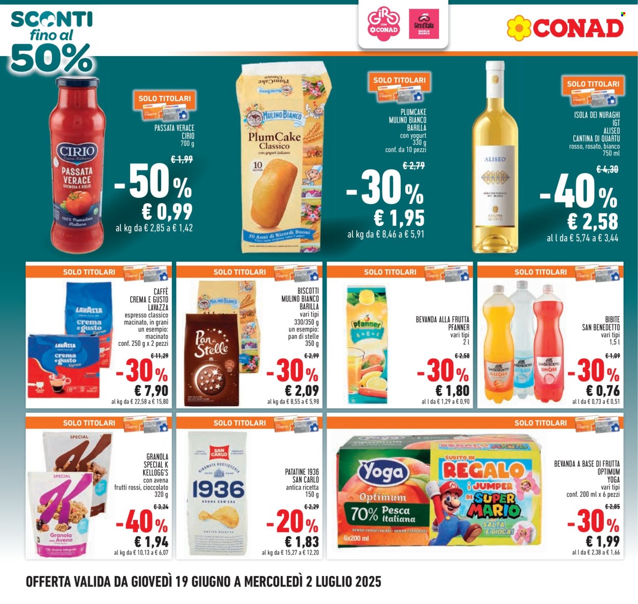 Volantino Conad - 19/6/2025 - 2/7/2025. Pagina 4