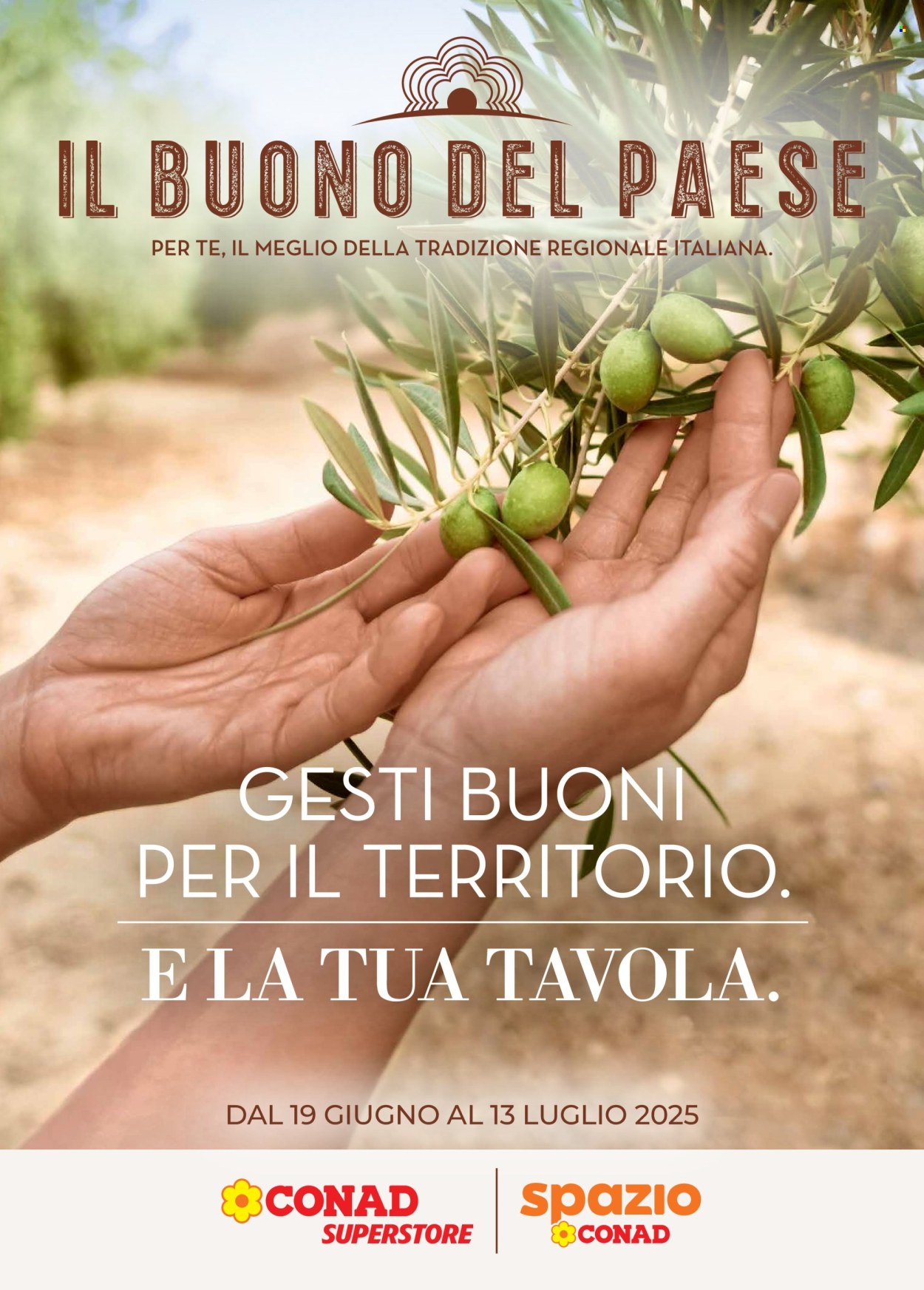 Volantino Conad - 19/6/2025 - 13/7/2025. Pagina 1