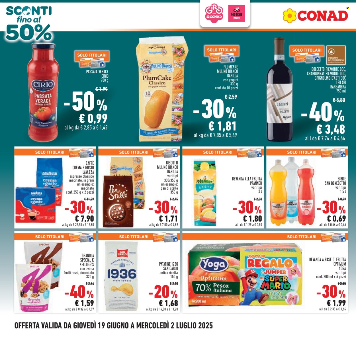 Volantino Conad - 19/6/2025 - 2/7/2025. Pagina 4