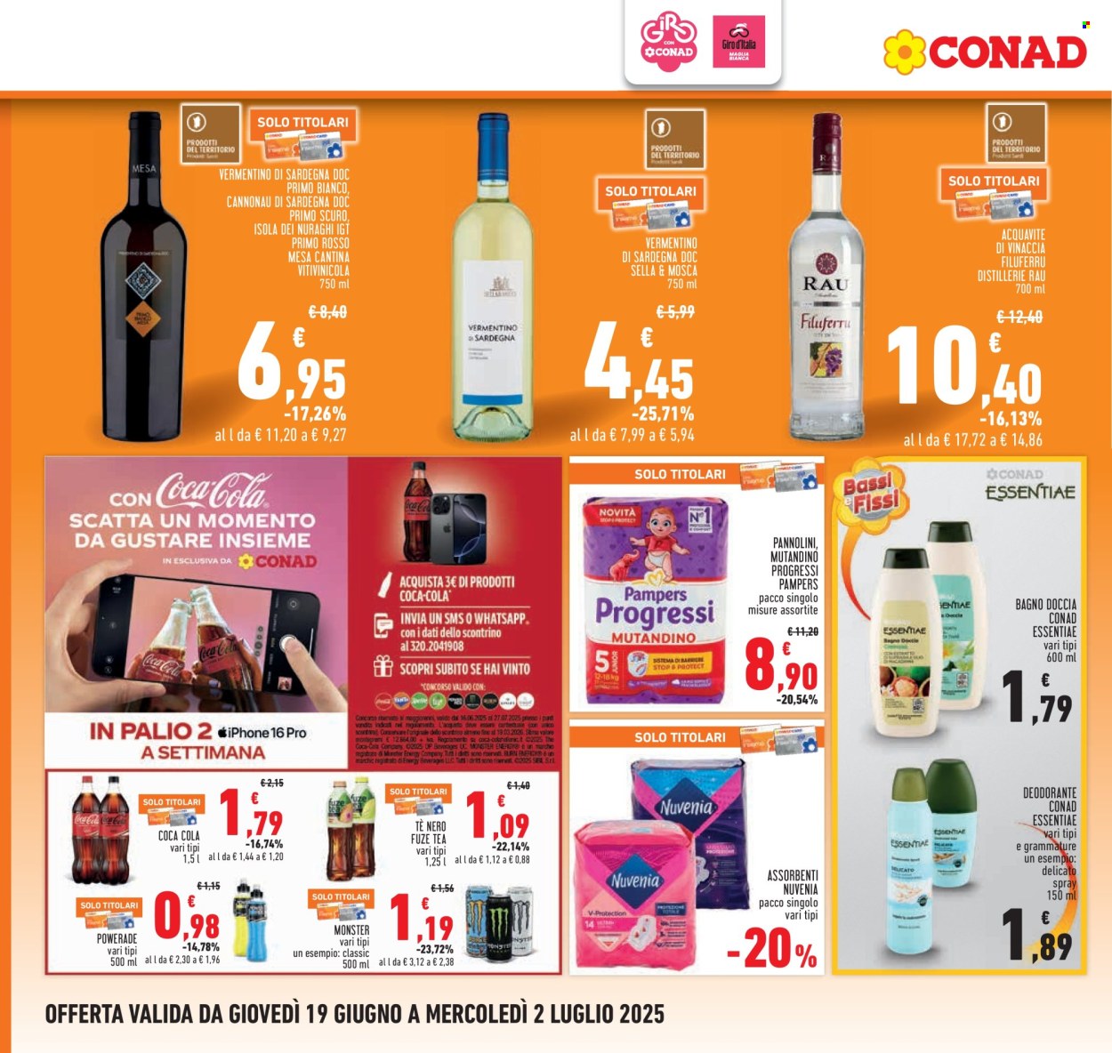 Volantino Conad - 19/6/2025 - 2/7/2025. Pagina 18