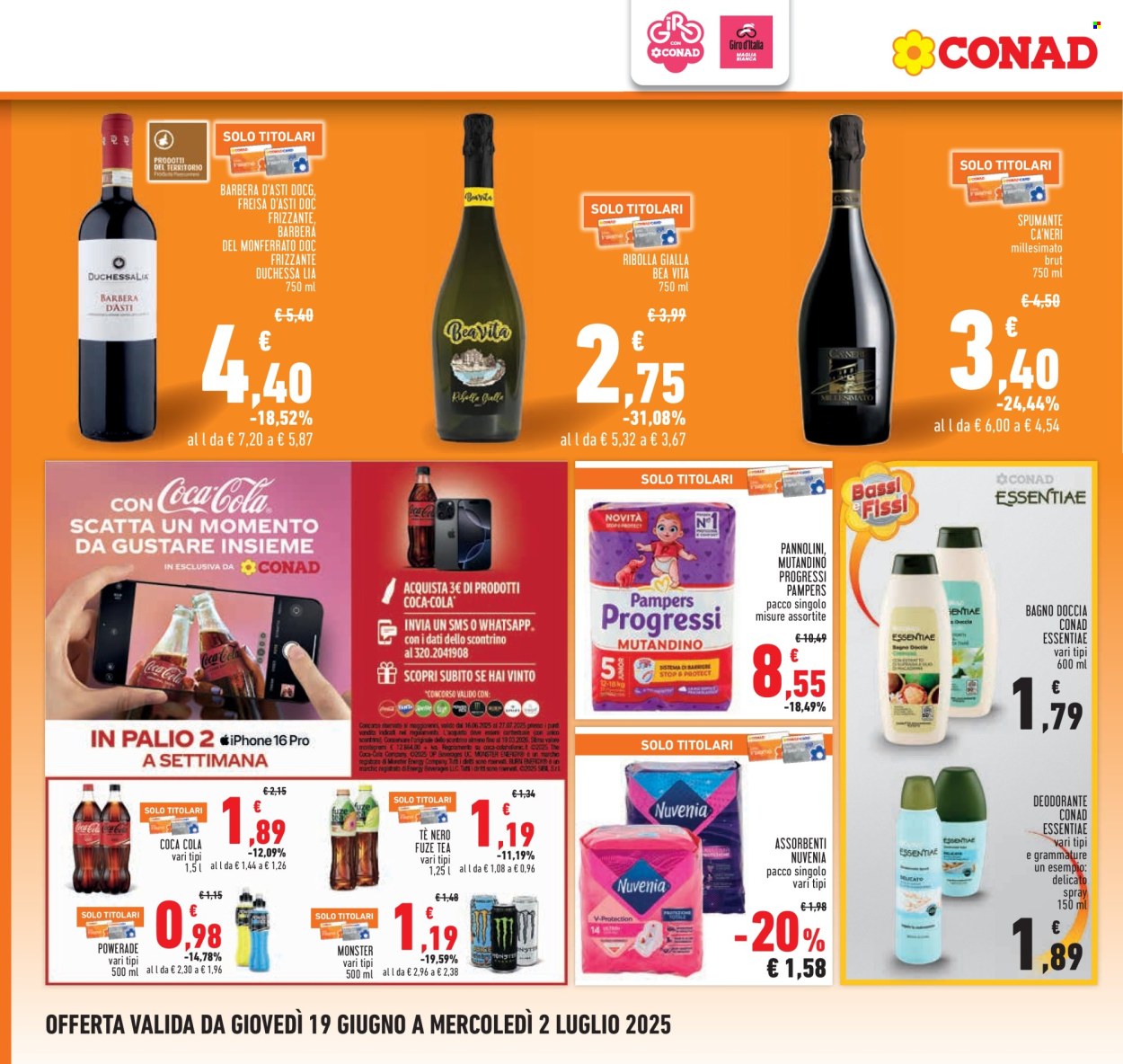 Volantino Conad - 19/6/2025 - 2/7/2025. Pagina 18