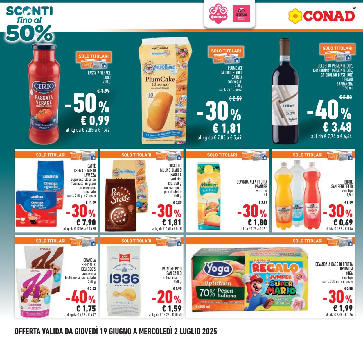 Volantino Conad - 19/6/2025 - 2/7/2025. Pagina 4