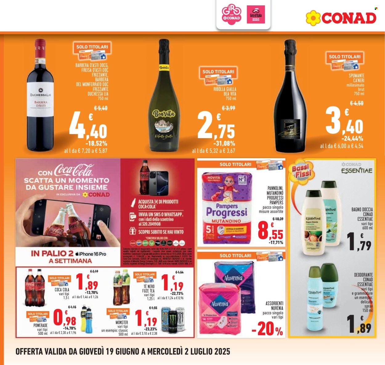 Volantino Conad - 19/6/2025 - 2/7/2025. Pagina 18