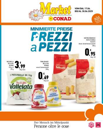 Volantino Market Conad - 17/6/2025 - 30/6/2025.