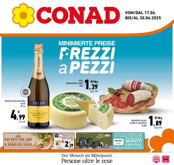 Volantino Conad - 17/6/2025 - 30/6/2025.