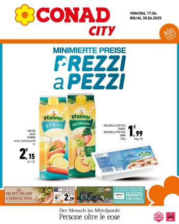 Volantino Conad City - 17/6/2025 - 30/6/2025.
