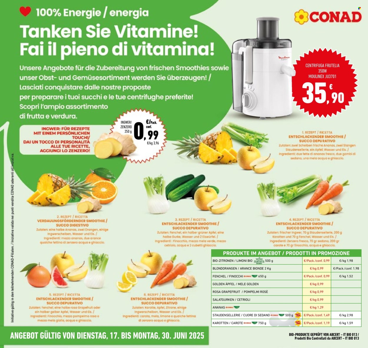 Volantino Conad - 17/6/2025 - 30/6/2025. Pagina 4