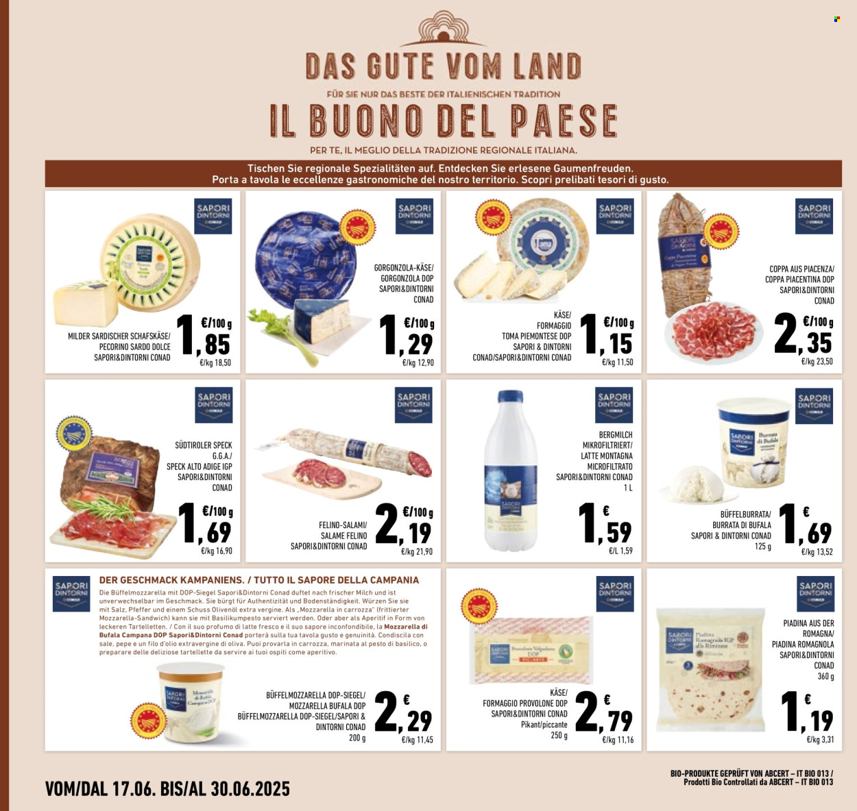 Volantino Conad - 17/6/2025 - 30/6/2025. Pagina 10