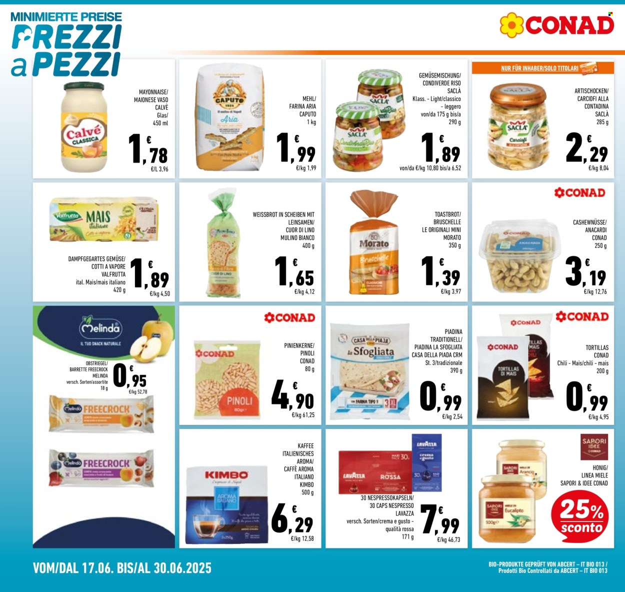 Volantino Conad - 17/6/2025 - 30/6/2025. Pagina 18