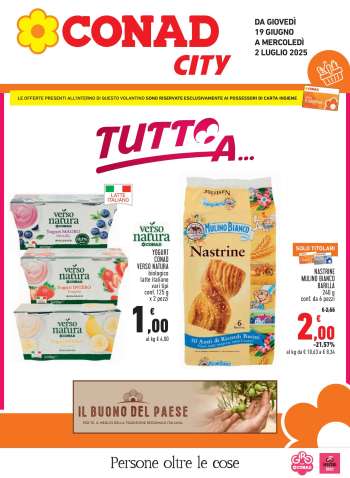 Volantino Conad City - 19/6/2025 - 2/7/2025.