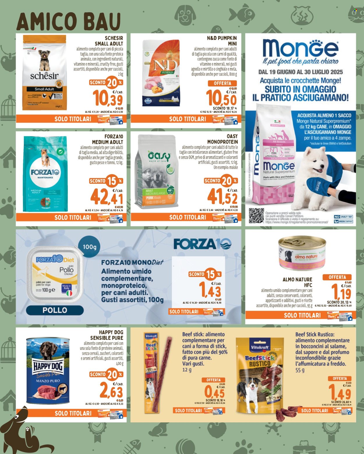 Volantino Pet Store Conad - 19/6/2025 - 30/7/2025. Pagina 2