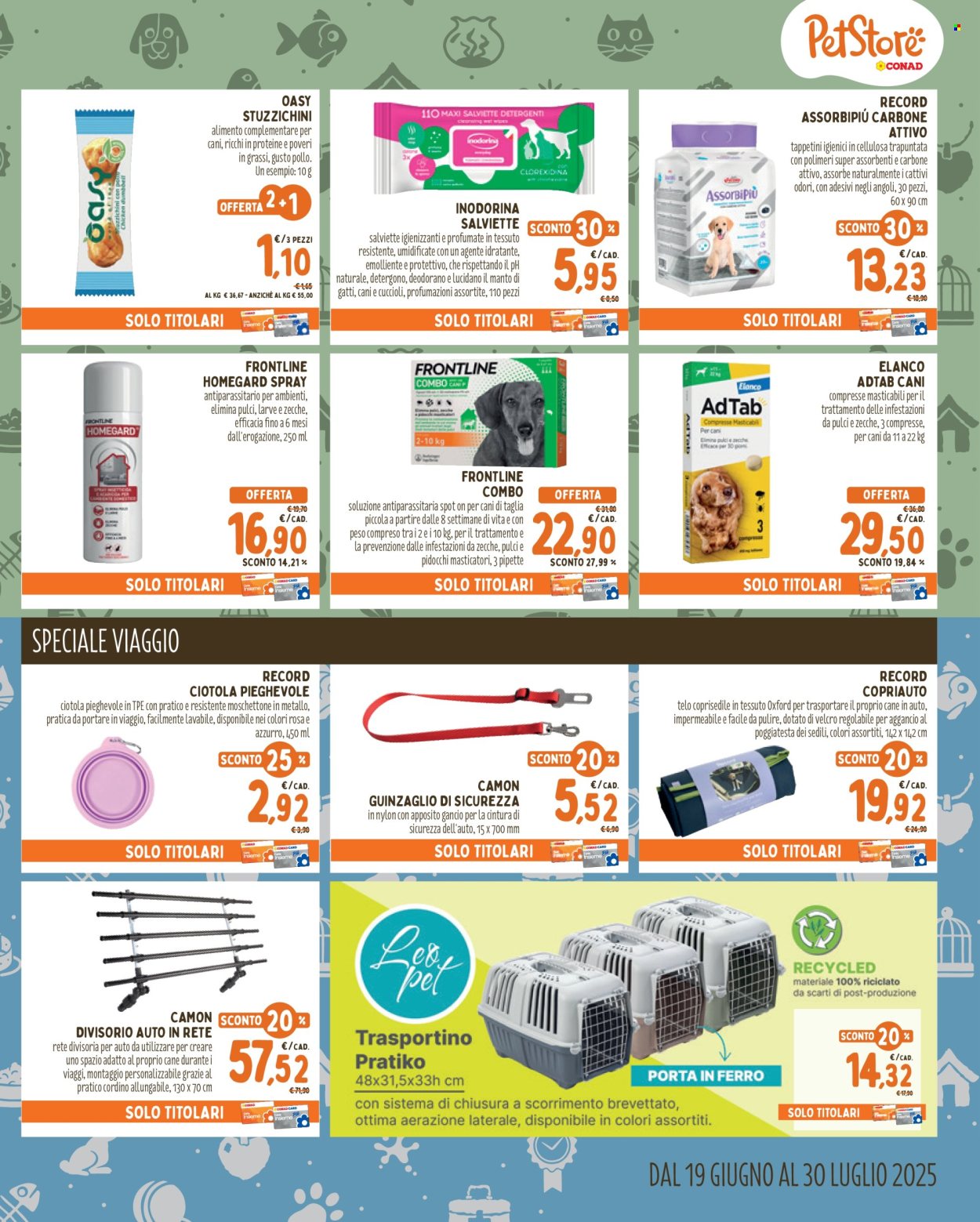 Volantino Pet Store Conad - 19/6/2025 - 30/7/2025. Pagina 3