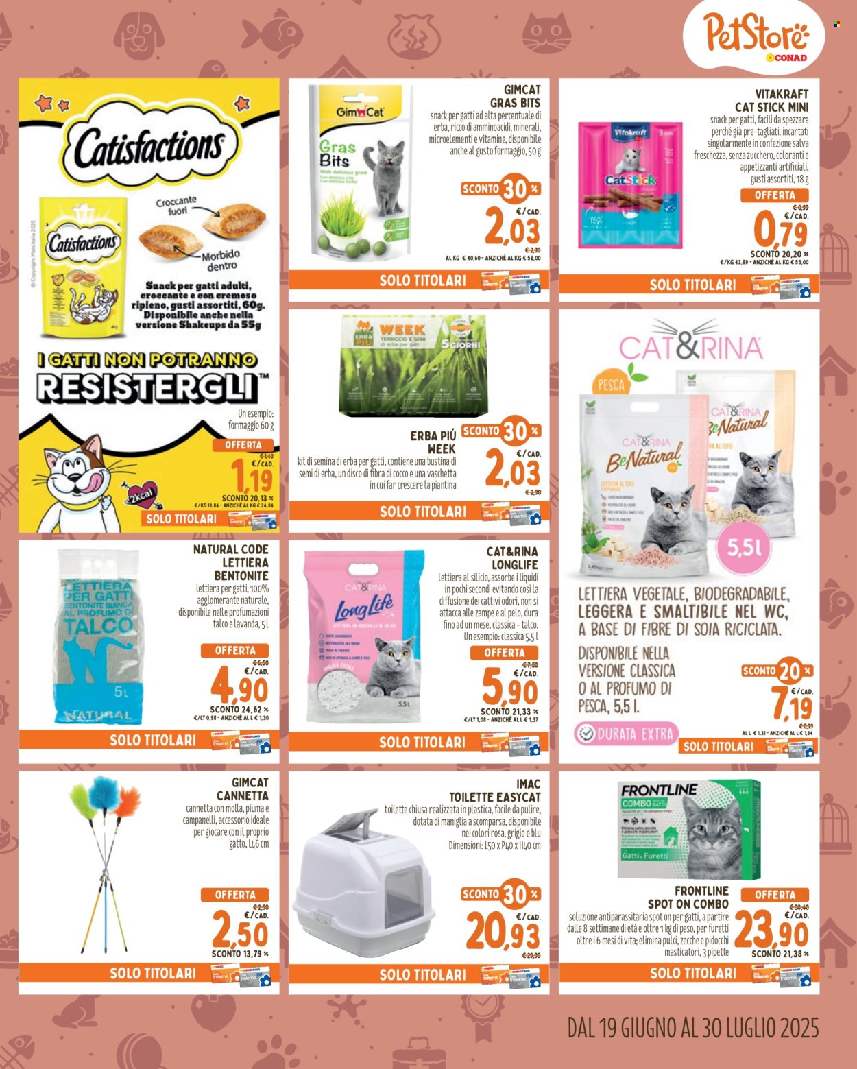 Volantino Pet Store Conad - 19/6/2025 - 30/7/2025. Pagina 5
