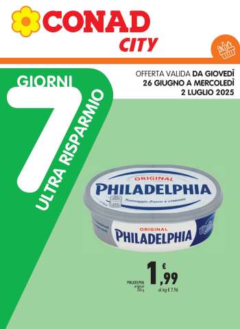 Volantino Conad City - 26/6/2025 - 2/7/2025.