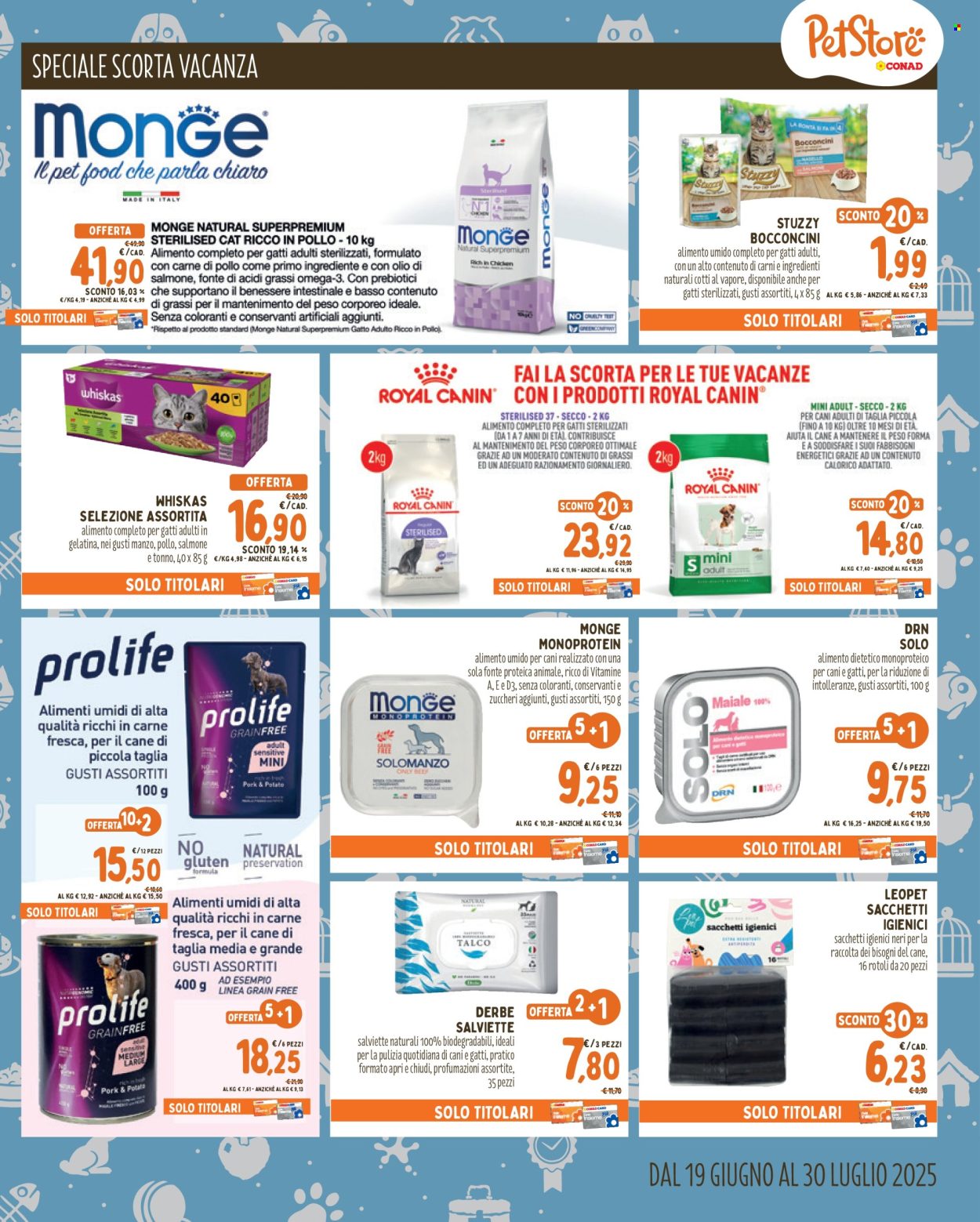 Volantino Conad - 19/6/2025 - 30/7/2025. Pagina 7