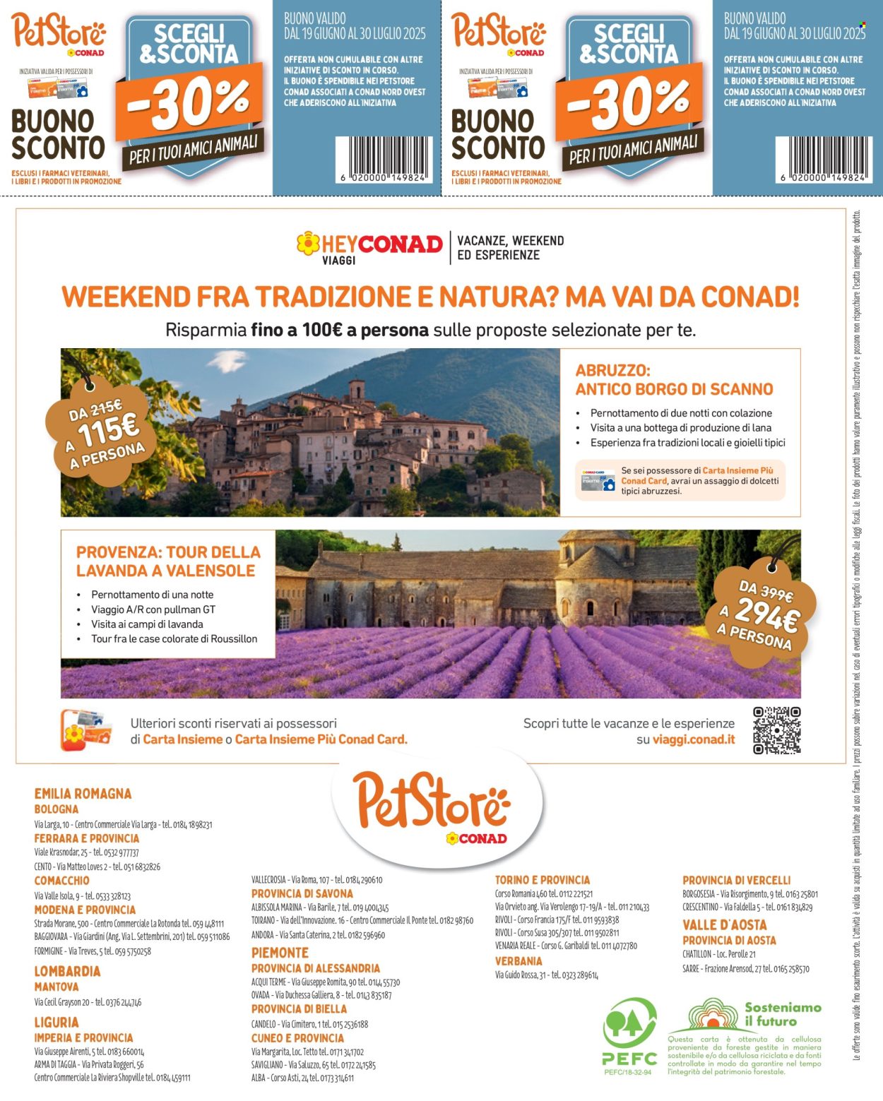 Volantino Conad - 19/6/2025 - 30/7/2025. Pagina 8