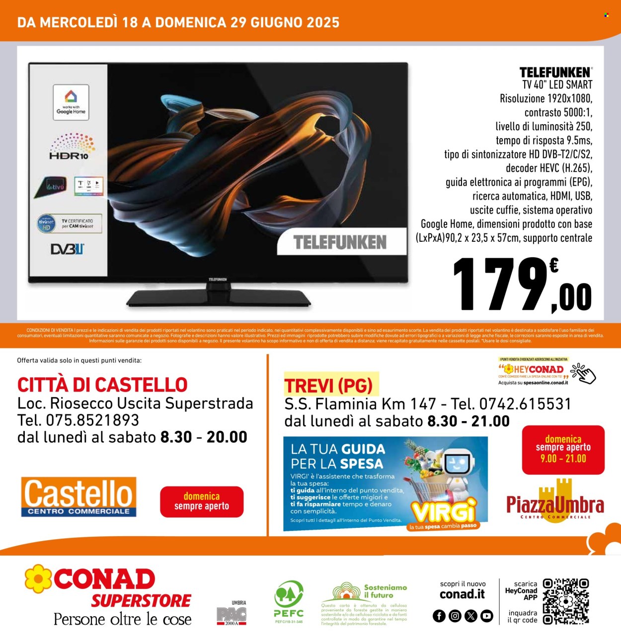 Volantino Conad Superstore - 18/6/2025 - 29/6/2025. Pagina 4
