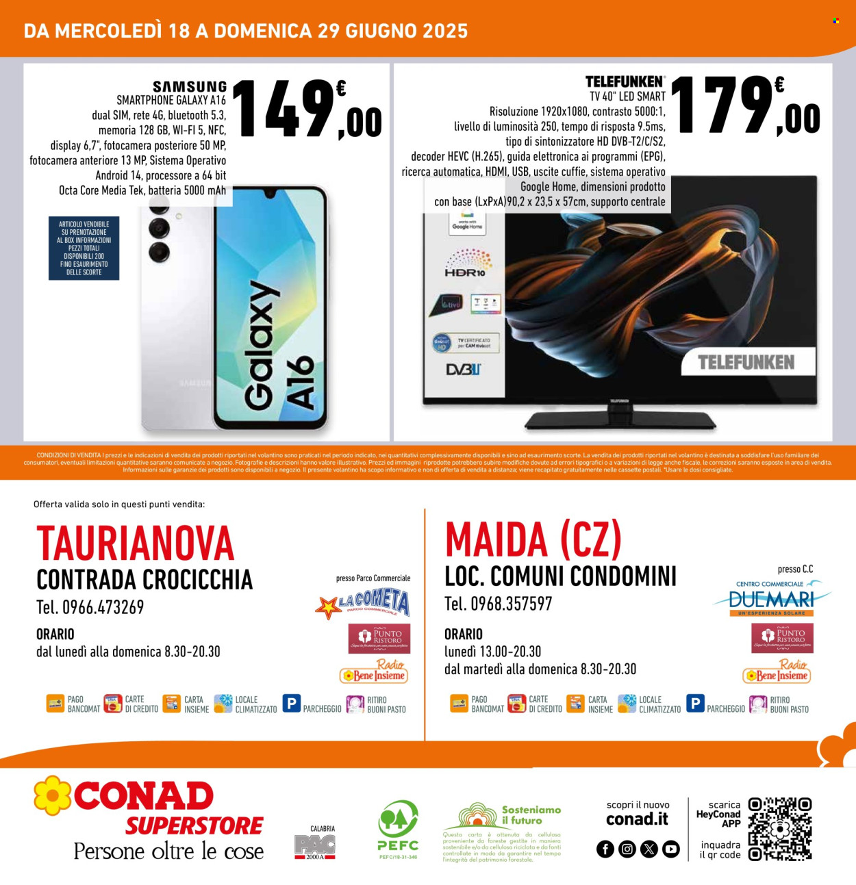 Volantino Conad Superstore - 18/6/2025 - 29/6/2025. Pagina 4