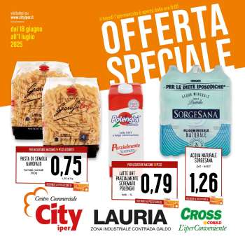 Volantino Conad Superstore - 18/6/2025 - 1/7/2025.