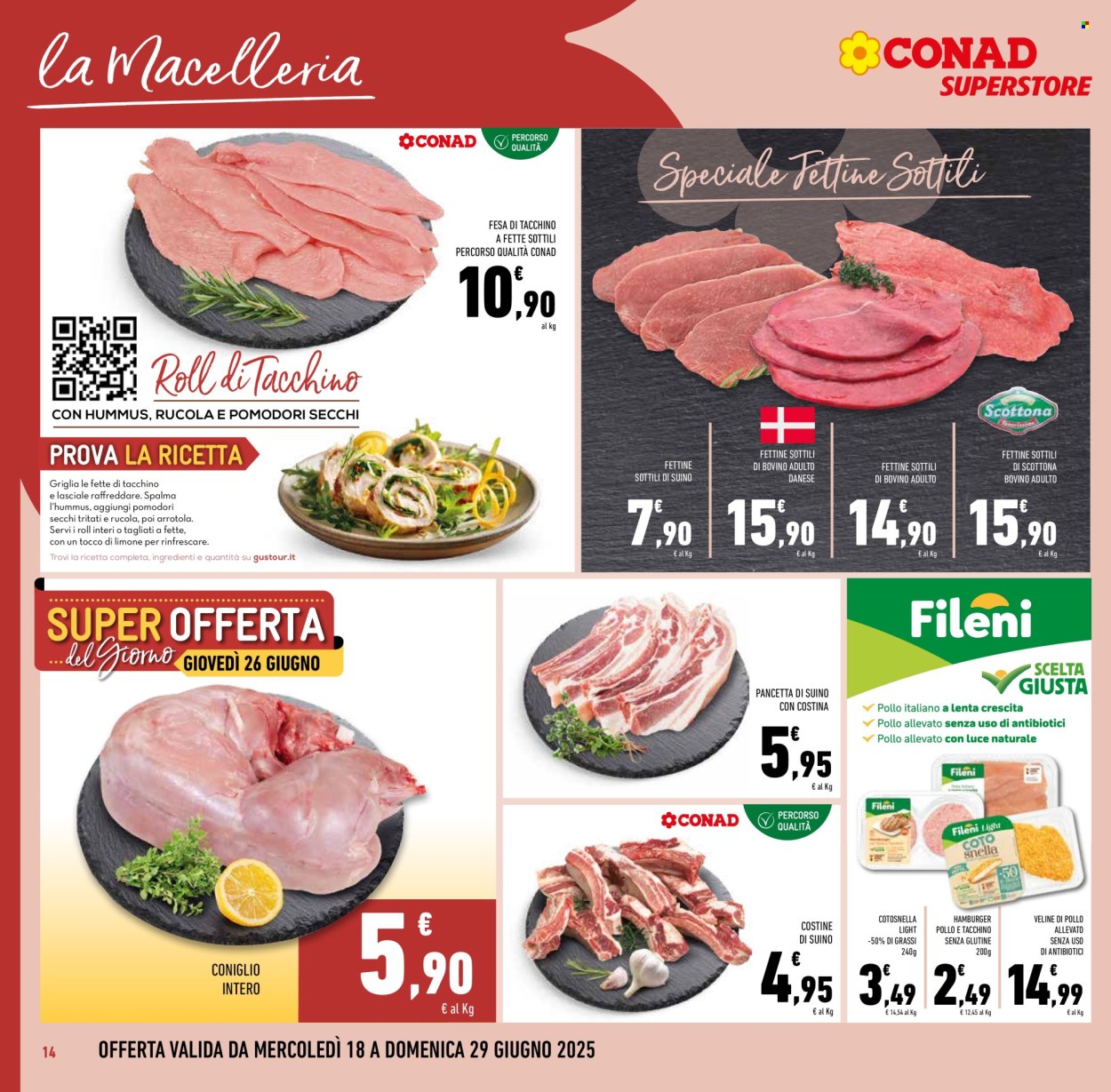 Volantino Conad Superstore - 18/6/2025 - 1/7/2025. Pagina 14