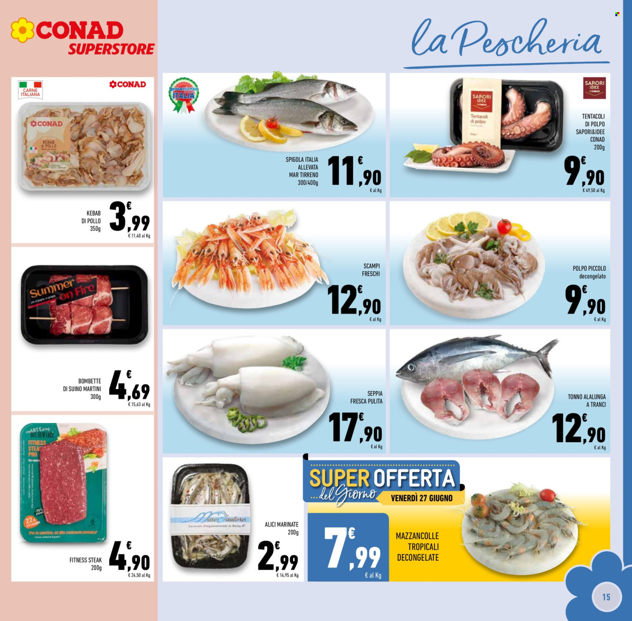 Volantino Conad Superstore - 18/6/2025 - 1/7/2025. Pagina 15