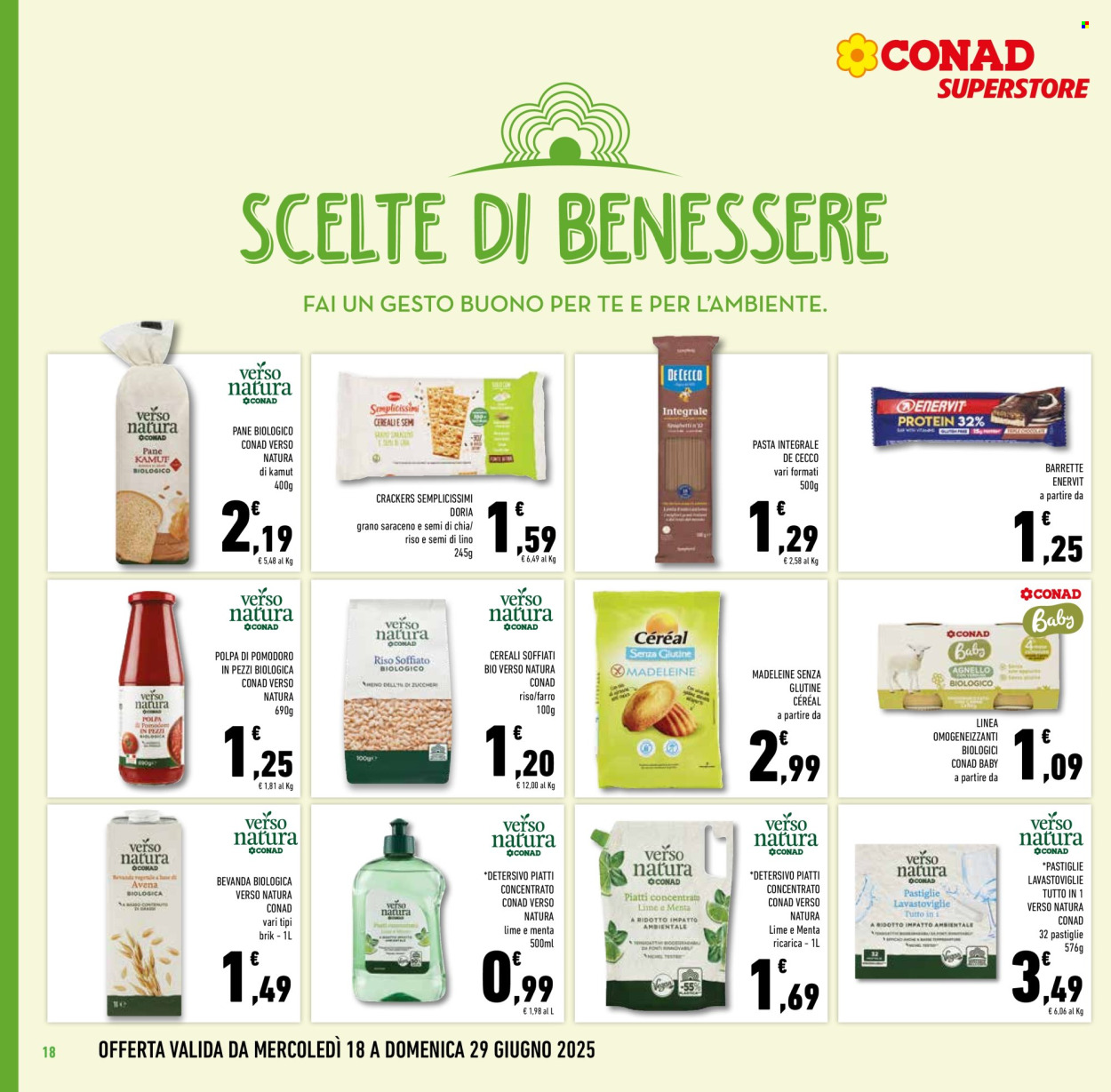 Volantino Conad Superstore - 18/6/2025 - 1/7/2025. Pagina 18