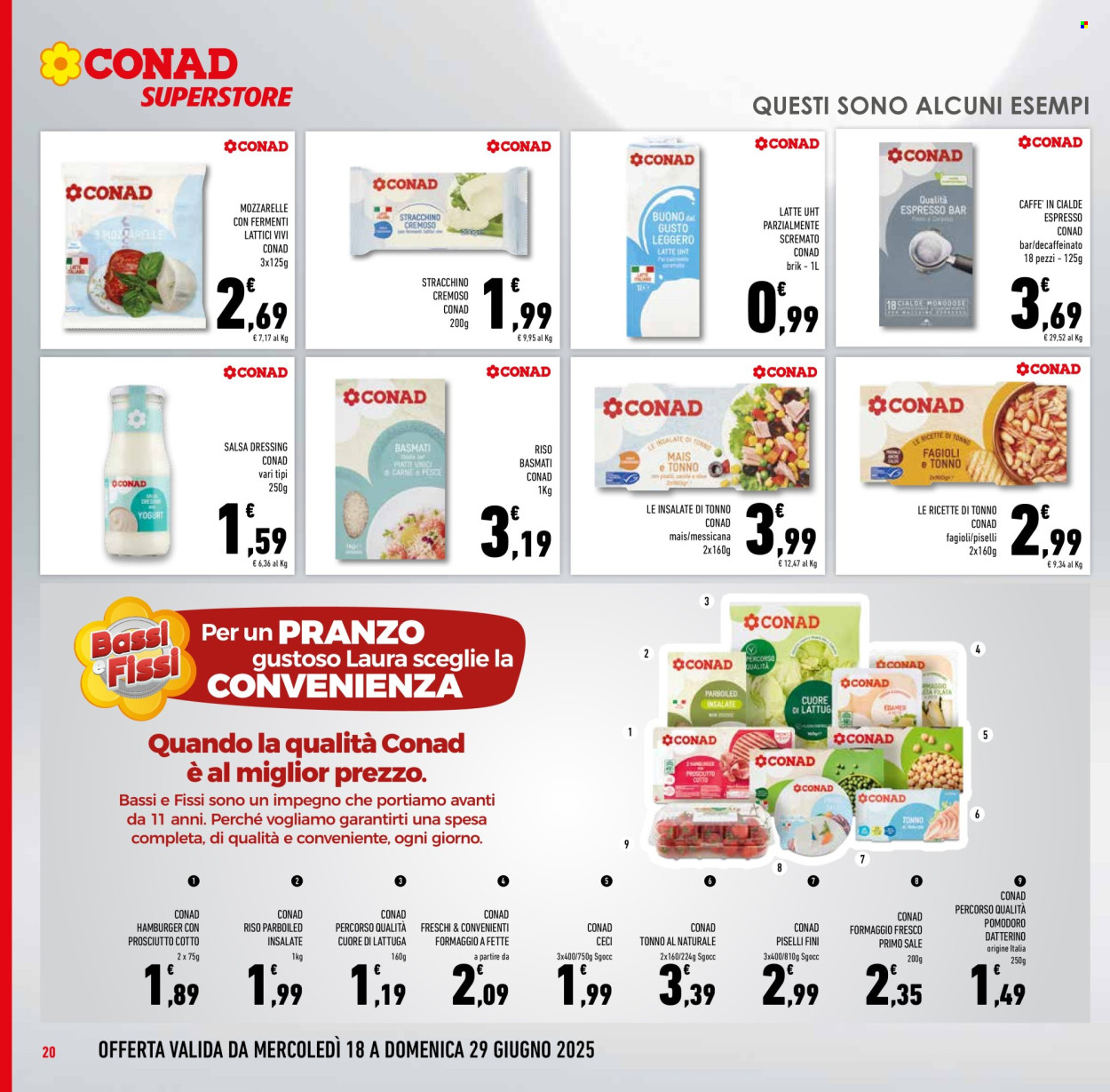 Volantino Conad Superstore - 18/6/2025 - 1/7/2025. Pagina 20