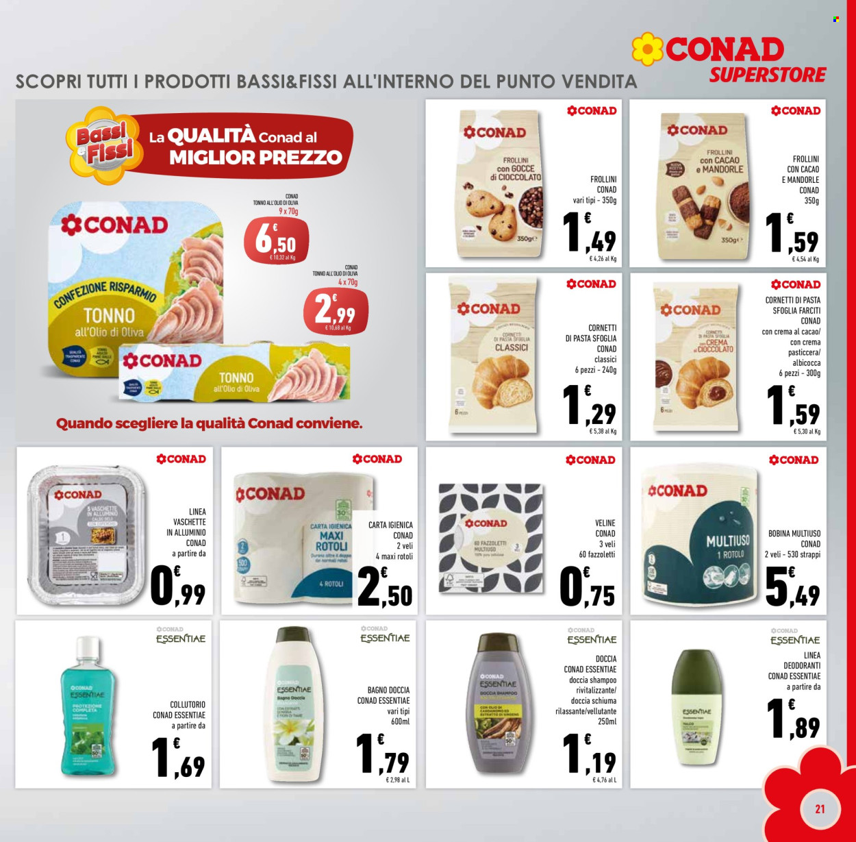 Volantino Conad Superstore - 18/6/2025 - 1/7/2025. Pagina 21