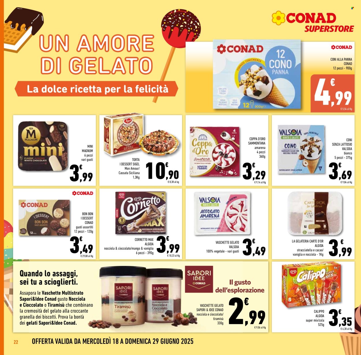 Volantino Conad Superstore - 18/6/2025 - 1/7/2025. Pagina 22