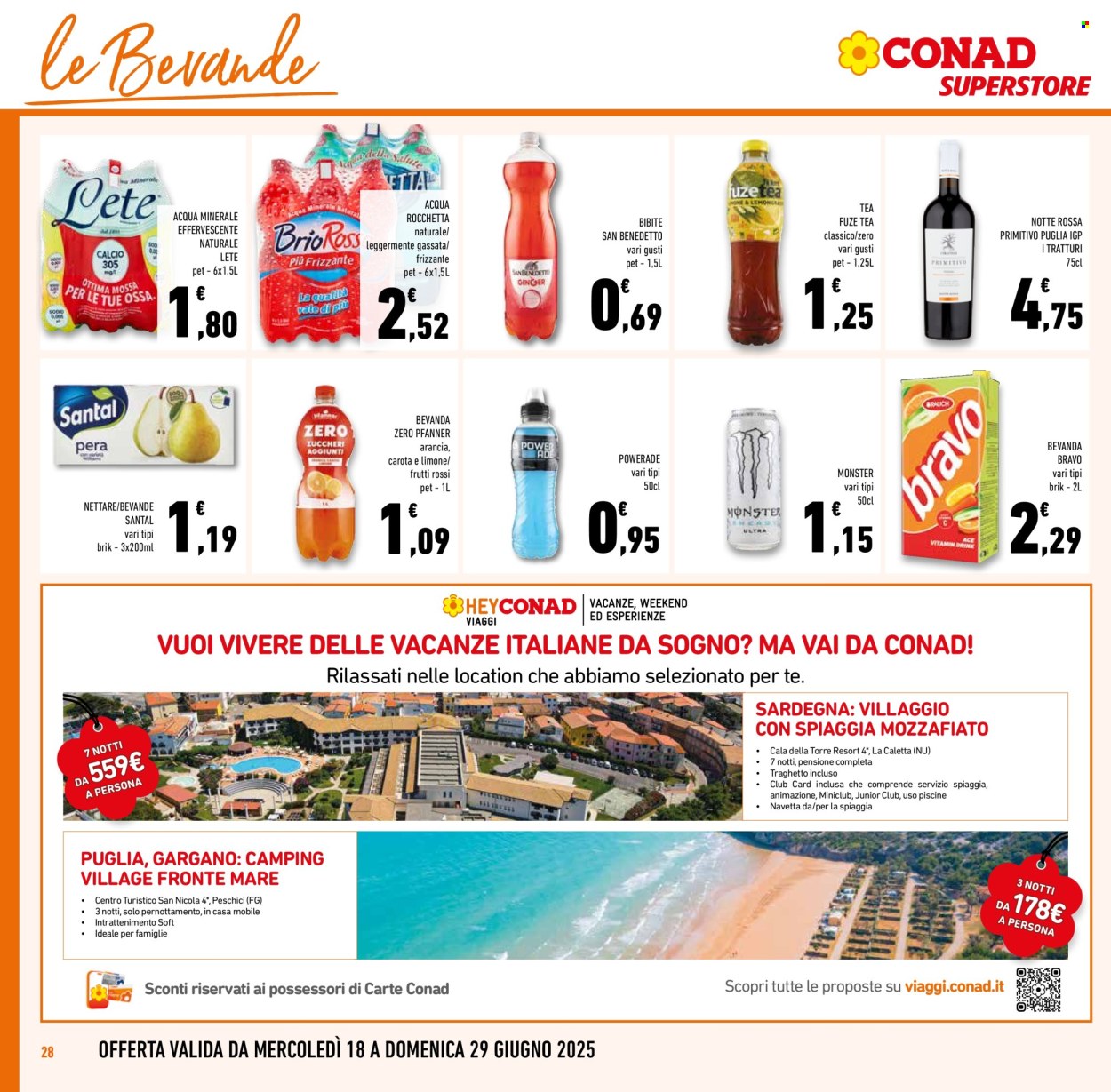 Volantino Conad Superstore - 18/6/2025 - 1/7/2025. Pagina 28