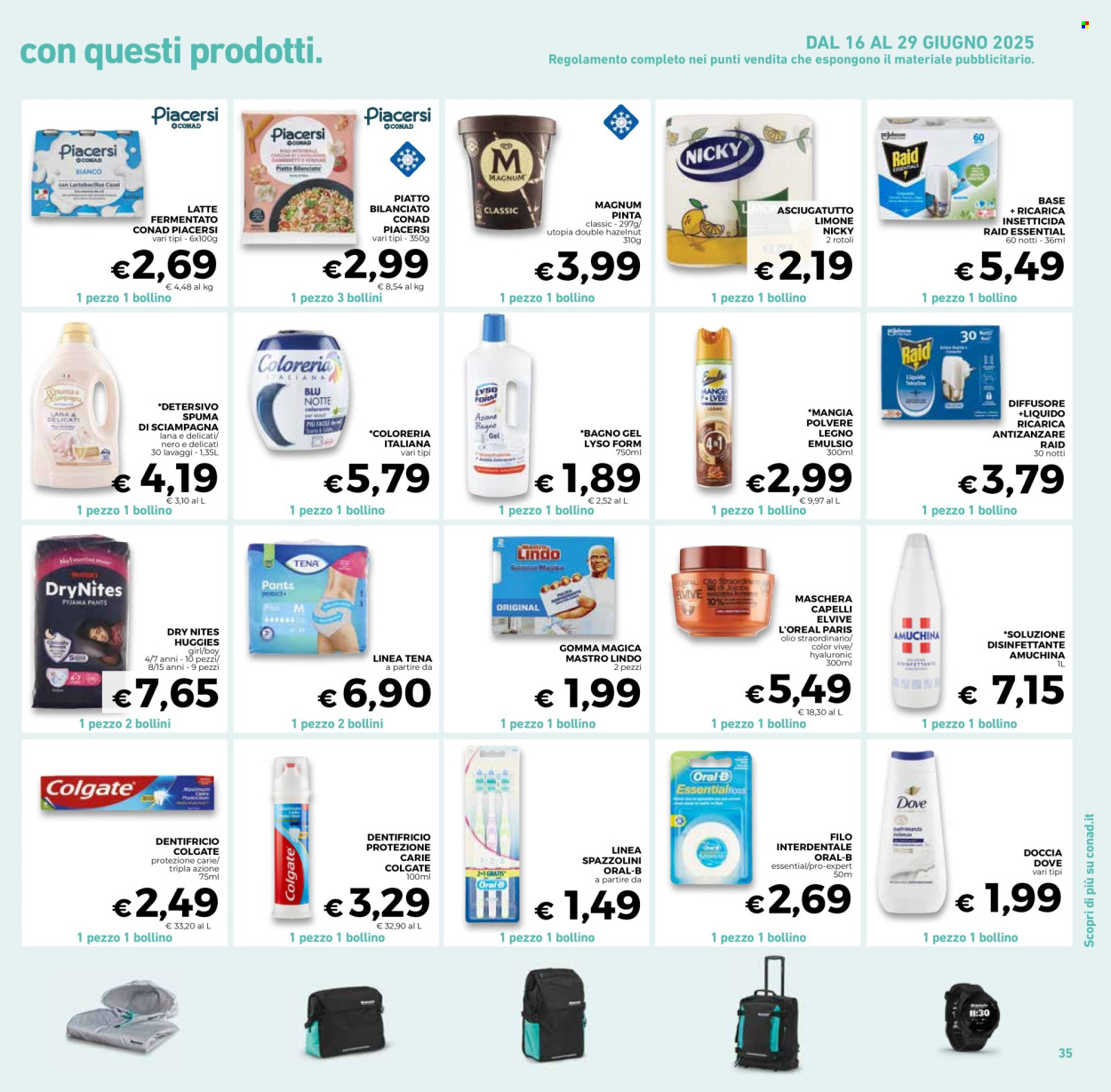 Volantino Conad Superstore - 18/6/2025 - 1/7/2025. Pagina 35