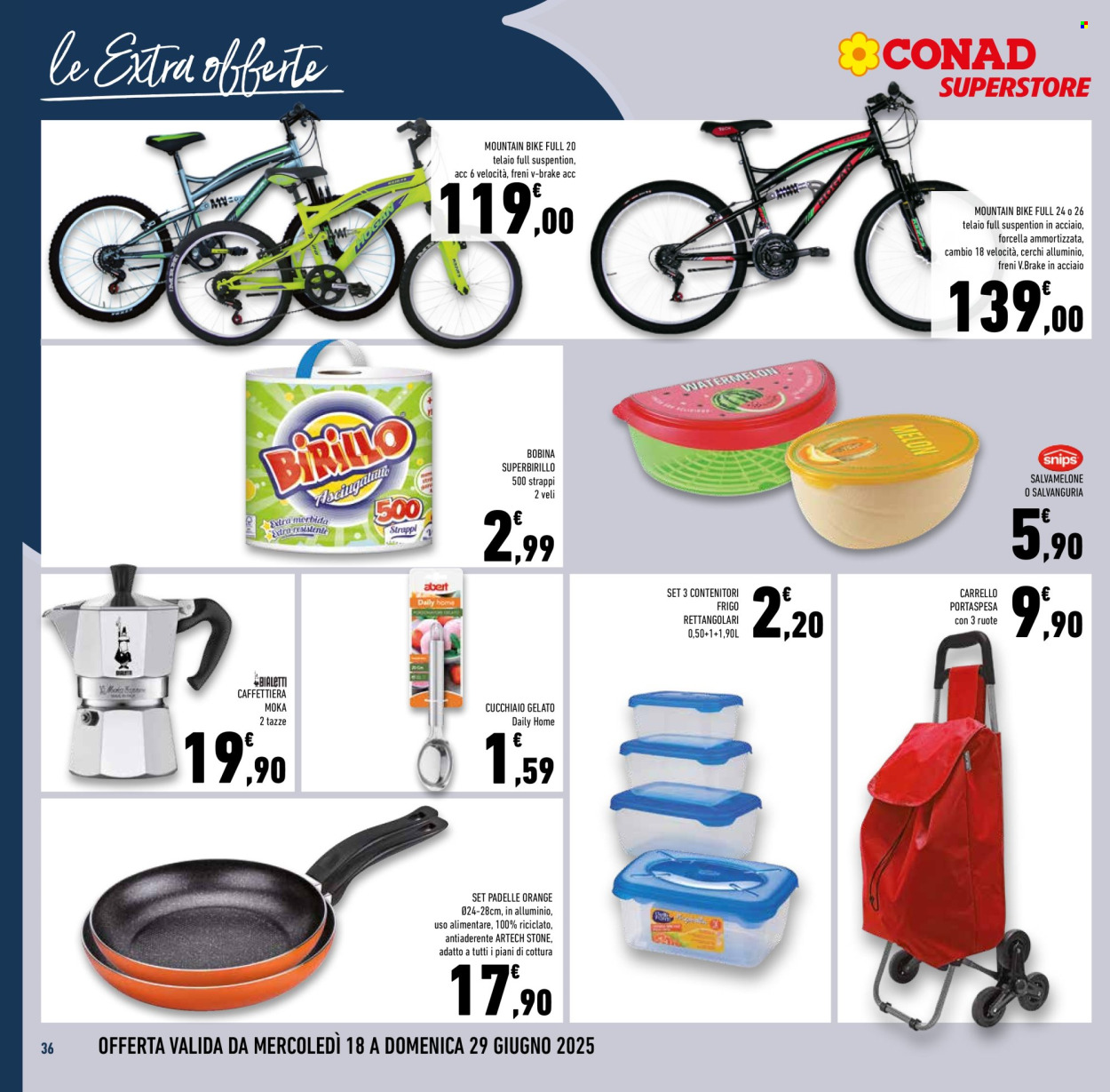 Volantino Conad Superstore - 18/6/2025 - 1/7/2025. Pagina 36