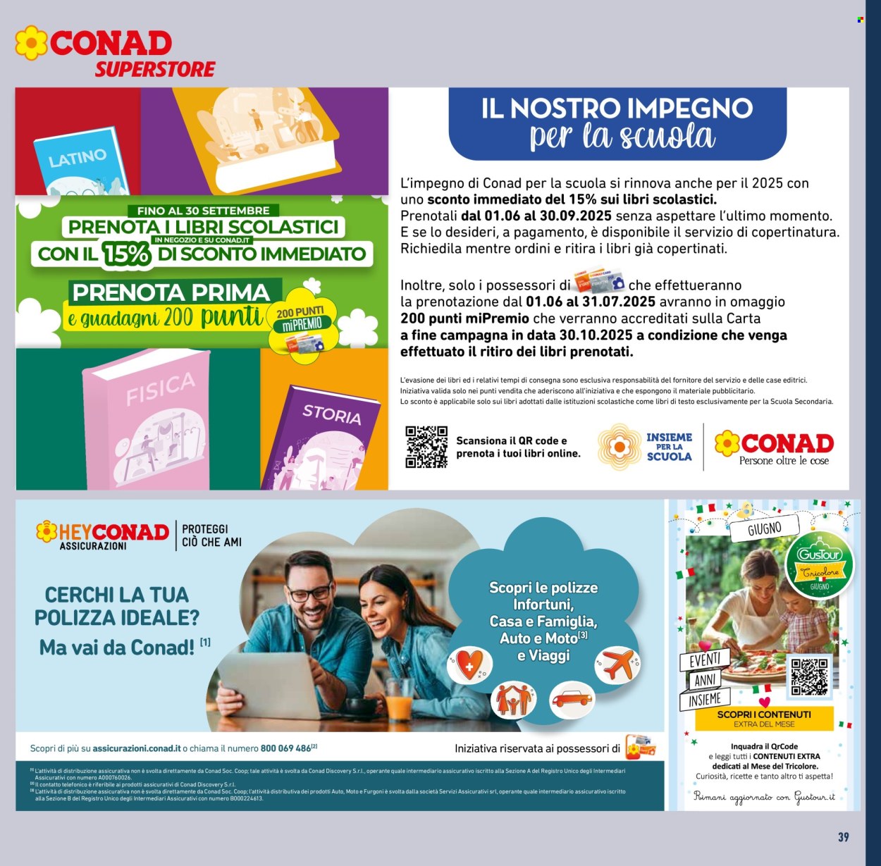 Volantino Conad Superstore - 18/6/2025 - 1/7/2025. Pagina 39