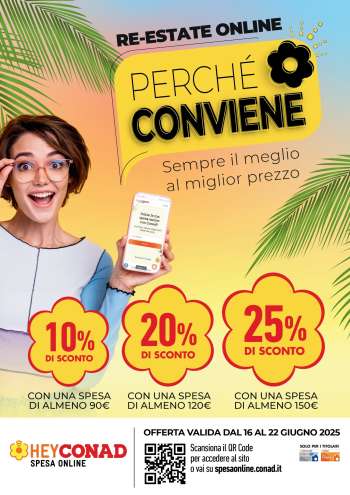 Volantino Conad - 16/6/2025 - 22/6/2025.