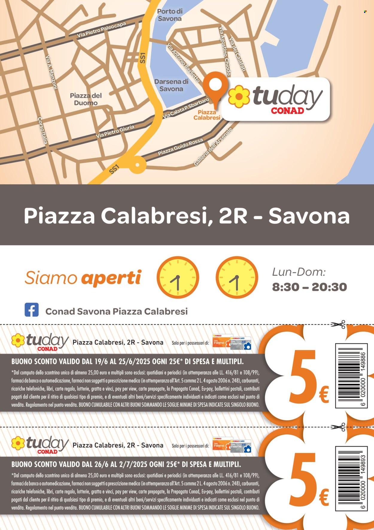 Volantino TuDay Conad - 19/6/2025 - 2/7/2025. Pagina 4