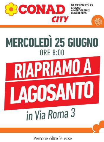 Volantino Conad City - 25/6/2025 - 2/7/2025.