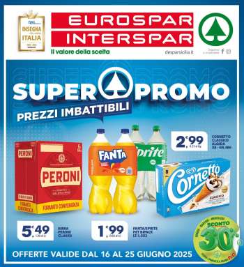 Volantino Interspar - 16/6/2025 - 25/6/2025.
