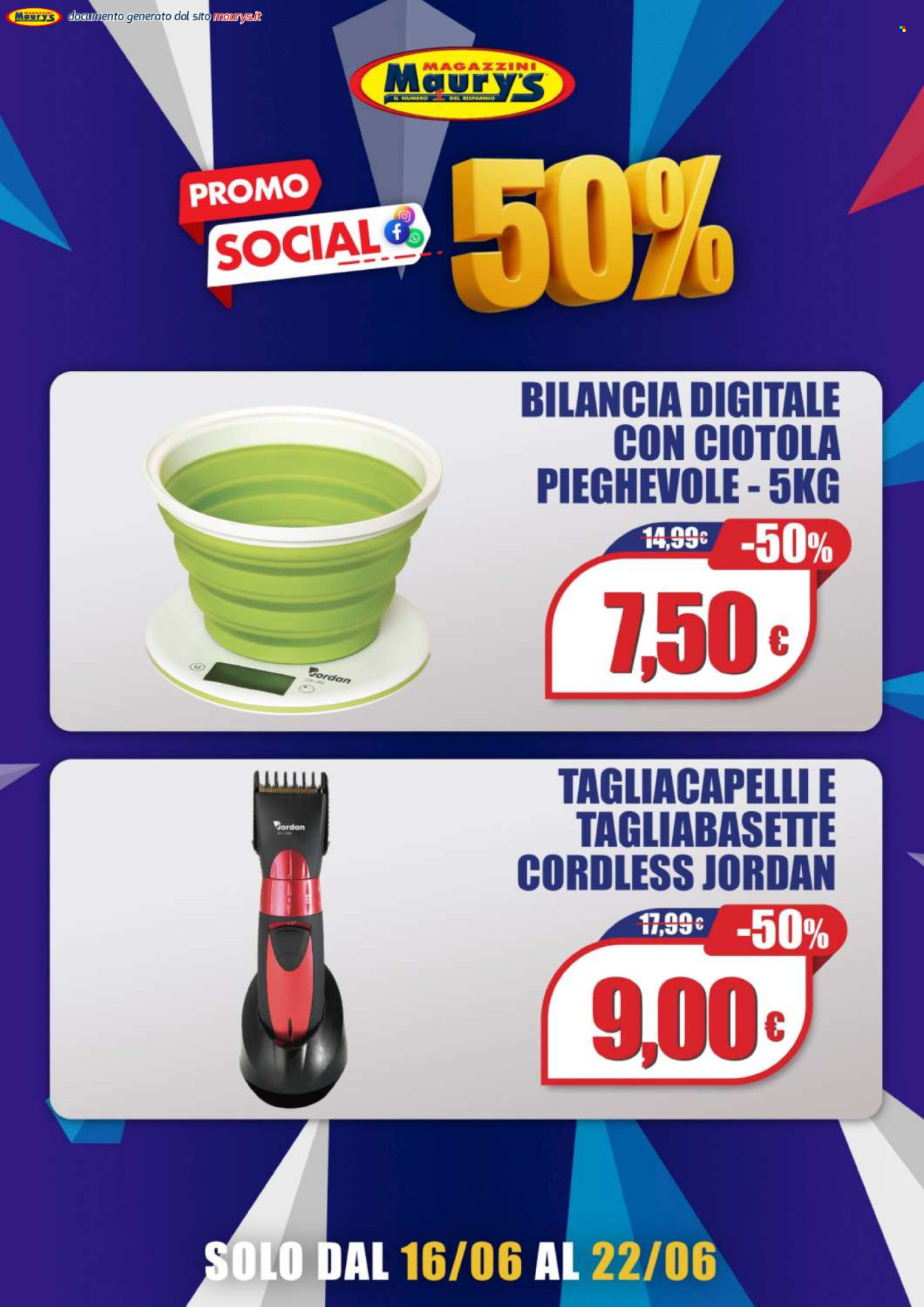 Volantino Maury's - 16/6/2025 - 22/6/2025. Pagina 2