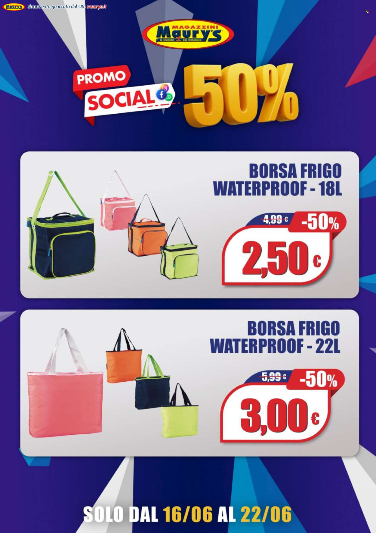 Volantino Maury's - 16/6/2025 - 22/6/2025. Pagina 3