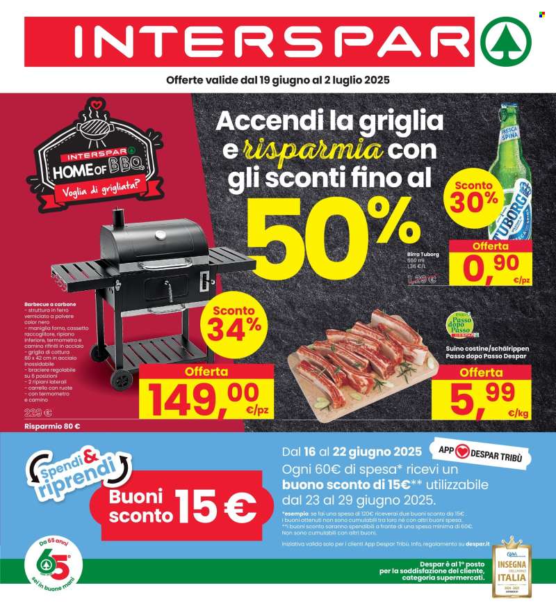 Volantino Interspar - 19/6/2025 - 2/7/2025.