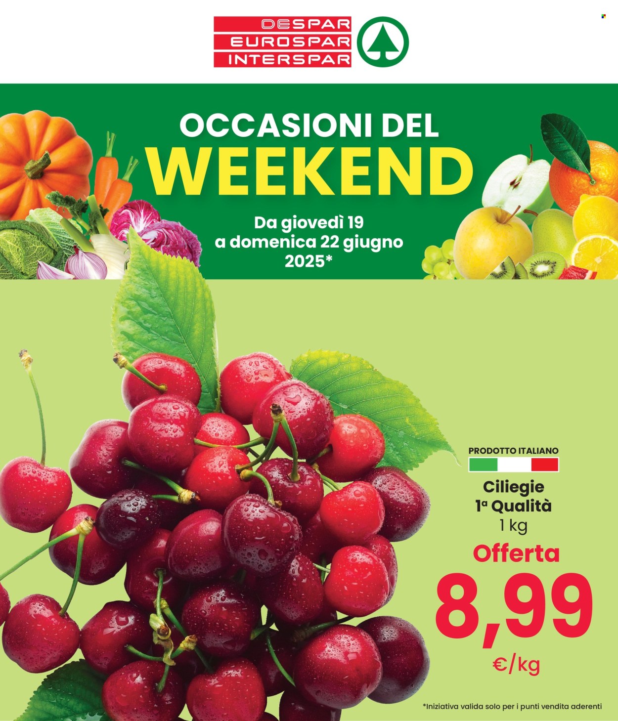 Volantino Interspar - 19/6/2025 - 22/6/2025. Pagina 1